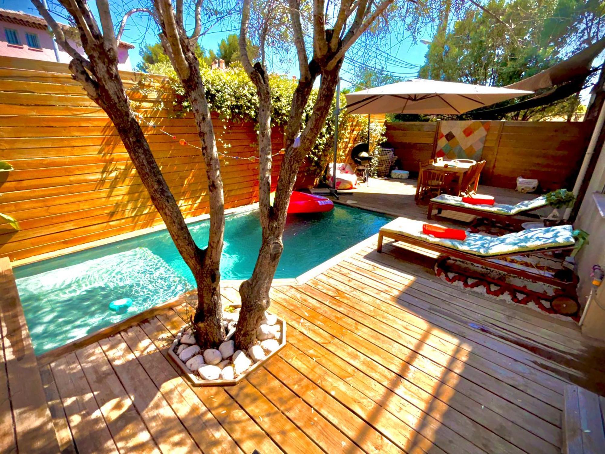 טולון Maison Avec Piscine Et Jacuzzi Proche Des Plages מראה חיצוני תמונה